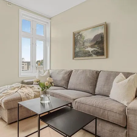 Contemporary City-Apartement With Views Of The Dock! Bergen Exterior photo